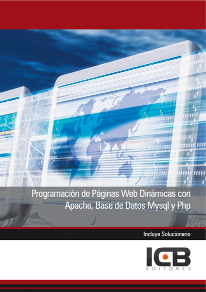 Portada de Programación de Páginas Web Dinámicas con Apache, Base de Datos MySQL y PHP