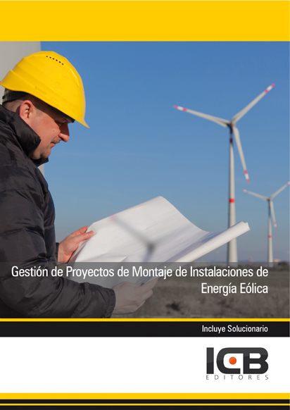 Portada de GESTIÓN DE PROYECTOS DE MONTAJE DE INSTALACIONES DE ENERGÍA EÓLICA